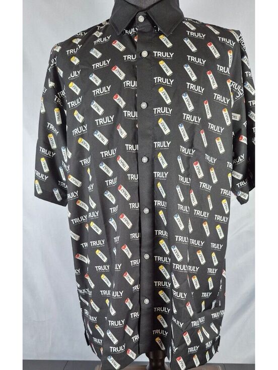 Other - Truly Hard Seltzer All Over Print Button Up XXL